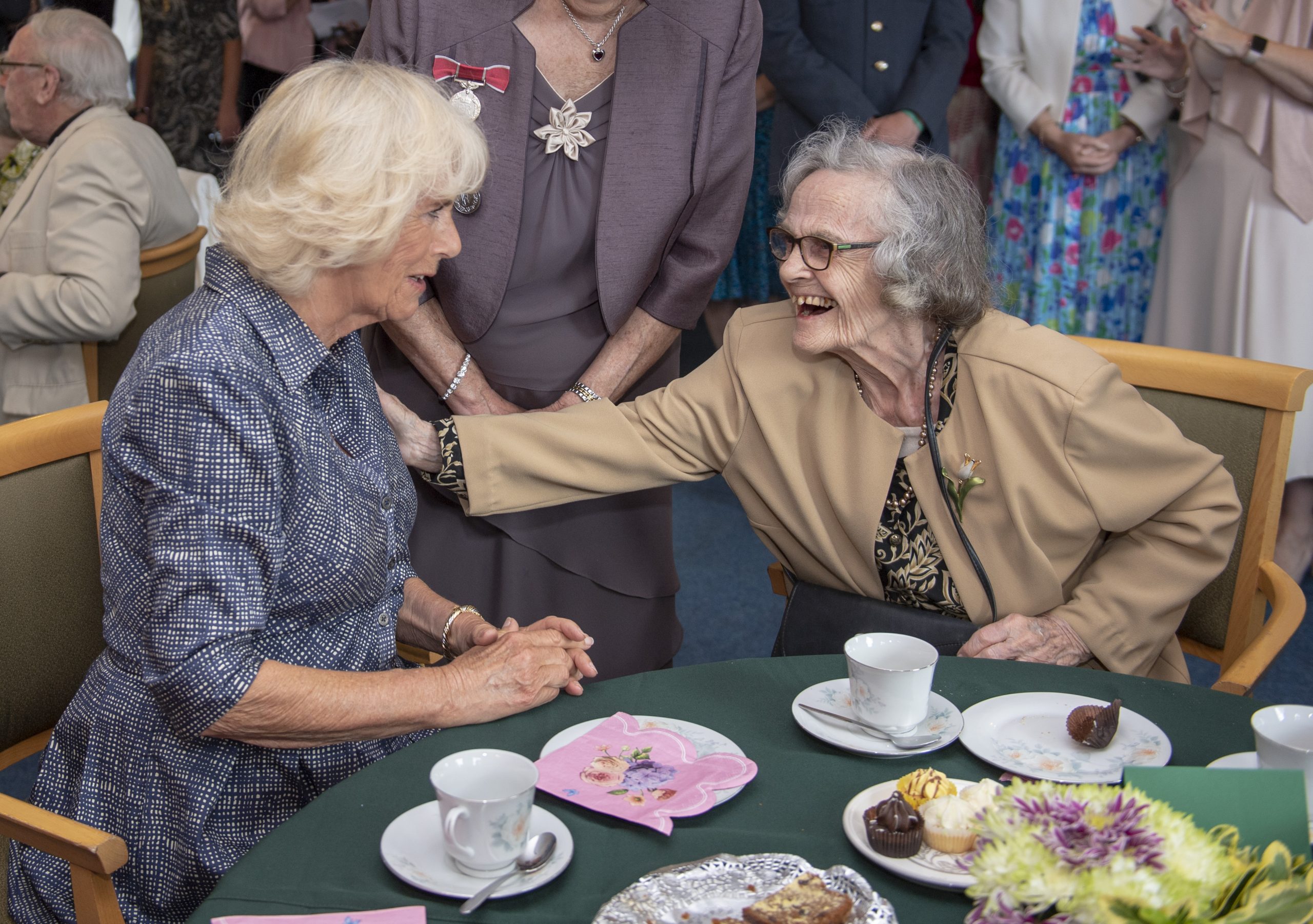 Camilla ha sido presidenta de la Royal Voluntary Service desde 2012 y ahora será su patrona en lugar de Elizabeth II